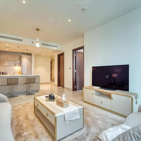 شقة Modern 1Br Retreat Creek Vistas دبي المظهر الخارجي الصورة