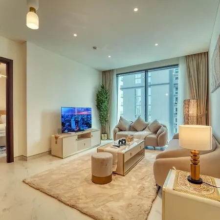 شقة Modern 1Br Retreat Creek Vistas دبي المظهر الخارجي الصورة